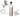 1,0 l Sauerstoffflasche mit Druckminderer AEROway Fast 15, Maske