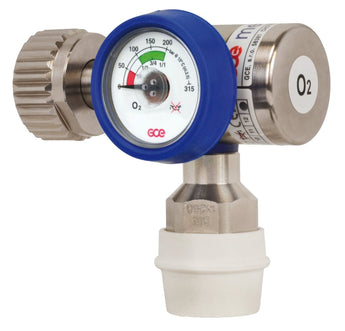 Druckminderer GCE MediReg 100 O2 DQCKL - Medizinischer - Sauerstoff.de - bluAqua©