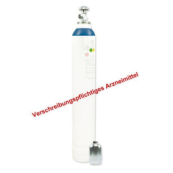 Medizinisches Lachgas Flasche tauschen - Medizinischer - Sauerstoff.de - bluAqua©
