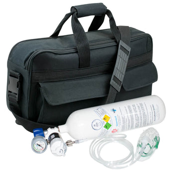 AEROtreat® emergency bag with oxygen bottle