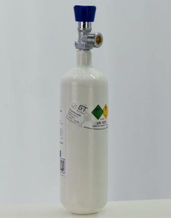 1,0 Liter Medizinischer Sauerstoff - Medizinischer - Sauerstoff.de - bluAqua©stoff