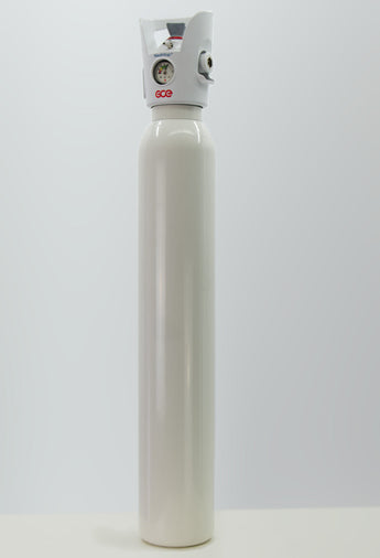 10-Liter-Sauerstoffflasche mit integriertem MediVitop-Kombiventil