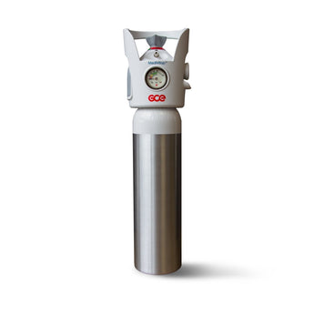 2 l oxygen cylinder with MediVitop combination valve