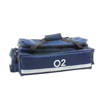 Sauerstofftasche «Gent» mit Druckminderer GCE Mediselect 25 - Medizinischer - Sauerstoff.de - bluAqua©