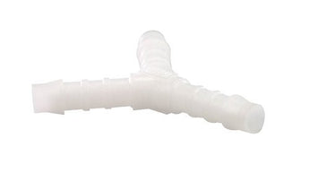 Schlauchverbinder Y - Form (SV 6) für Sauerstoffschläuche 6 mm - Medizinischer - Sauerstoff.de - bluAqua©