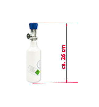 Replace your 0.3 liter oxygen bottle