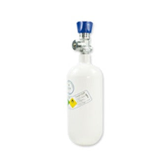 Sauerstoffflasche 0,8 l  Medizinischer Sauerstoff tauschen