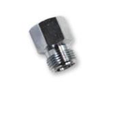 Oxygen adapter with internal thread UNF 9/16" and external thread G 3/8"