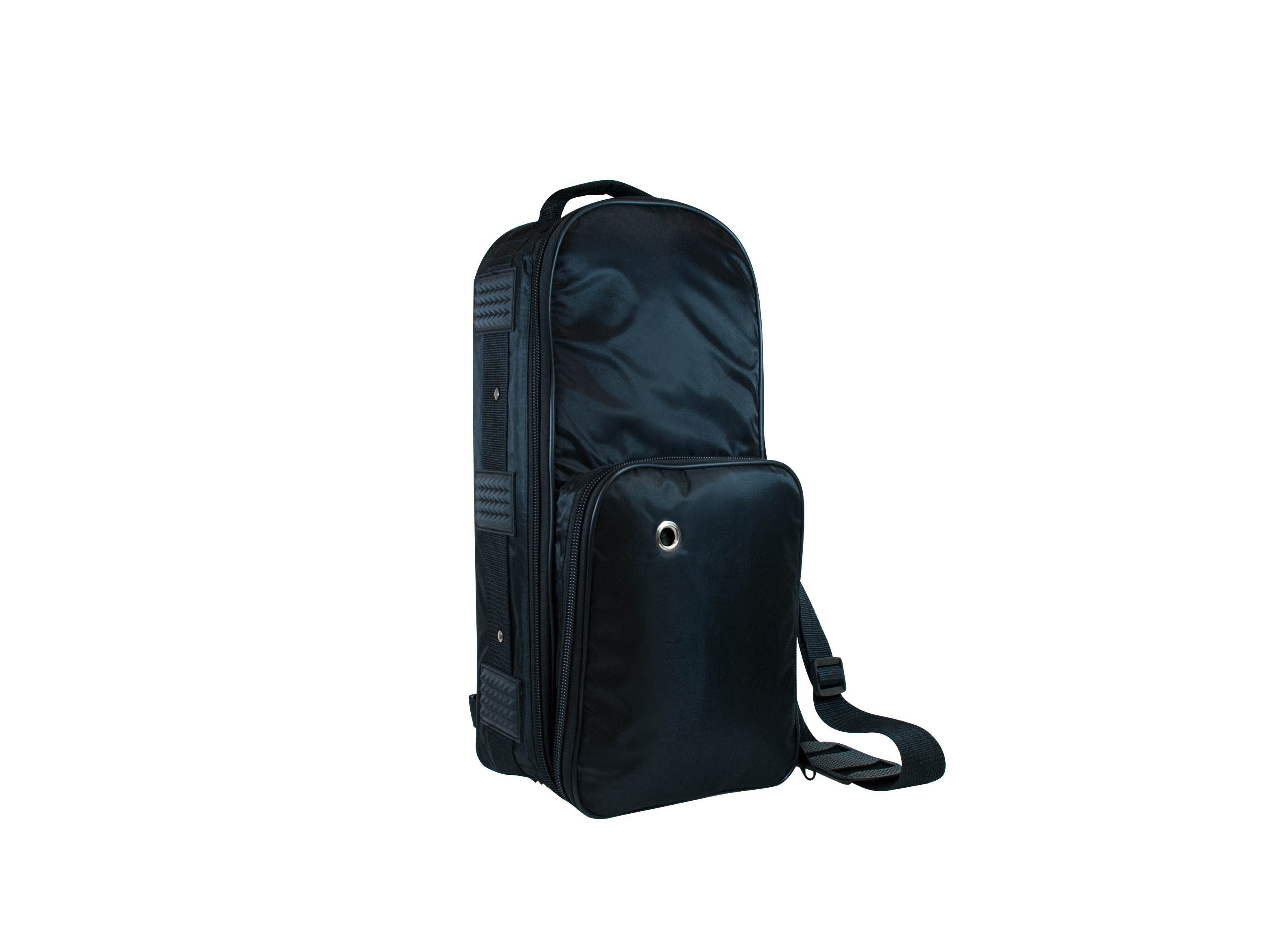 carrying bag with shoulder and back strap