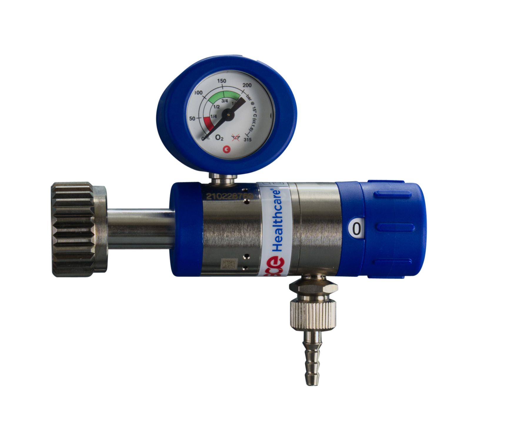 Pressure reducer GCE Mediselect 25 O² D adjustable 0-25 l