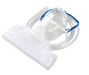 Hochkonzentrations-Sauerstoffmaske HSM01-EB mit Reservoirbeutel und Sicherheitsschlauch