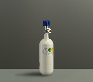 Medizinische Sauerstoffflasche 0,8 Liter zum Tauschen