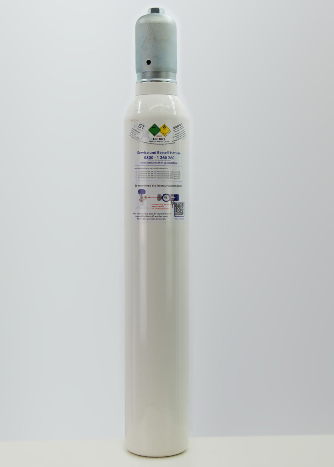 10 liter oxygen cylinder Medical oxygen exchange