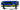 Blaue Sauerstofftasche AEROcase EMS HT03-MBOL1-B, Frontansicht