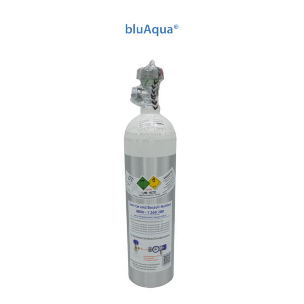 2,0 l Alu-Sauerstoffflasche  tauschen